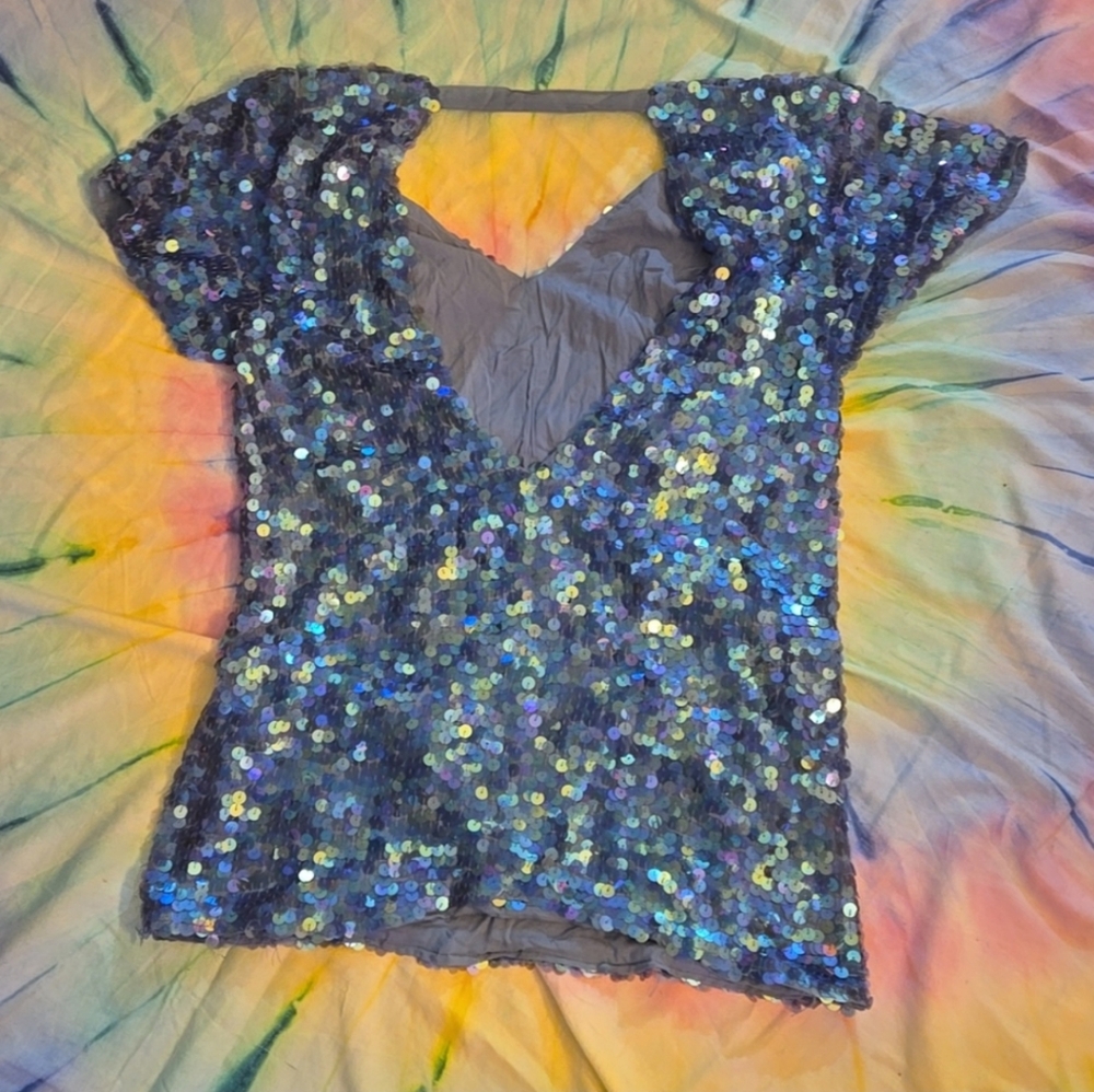 FP Surrey Sequin mini dress - Picture 4 of 6